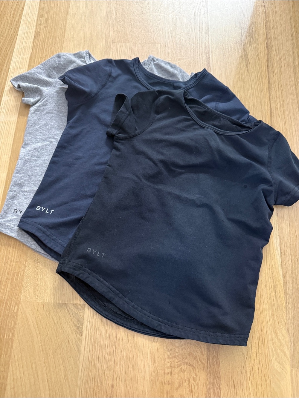 Boys Navy, Gray and black  Short Sleeve Tee Set